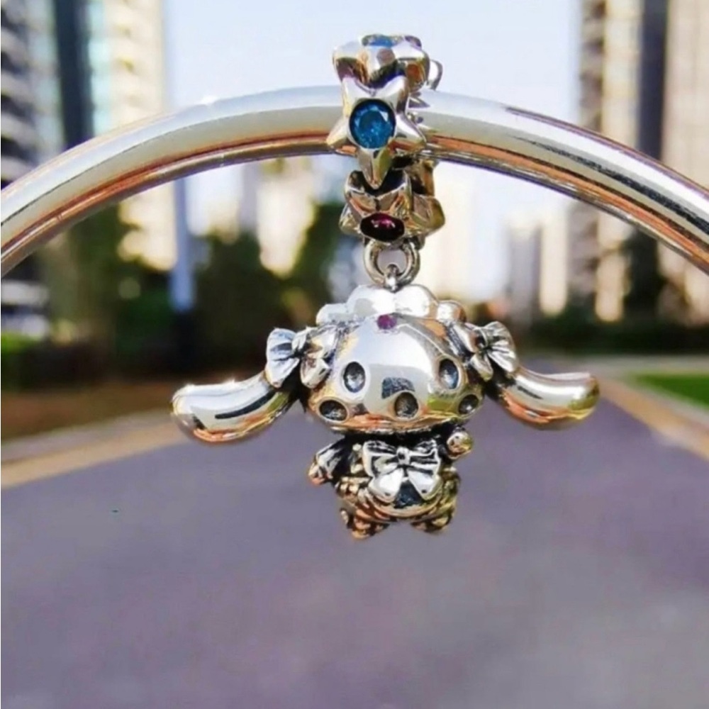 925 Sterling Silver Cinnamonroll Pandora-Style Charm
